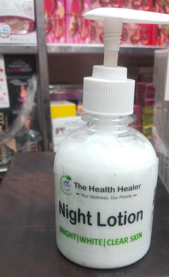 The Health Healer Night Lotion BRIGHT WHITE CLEAR SKIN (240ml) image 1