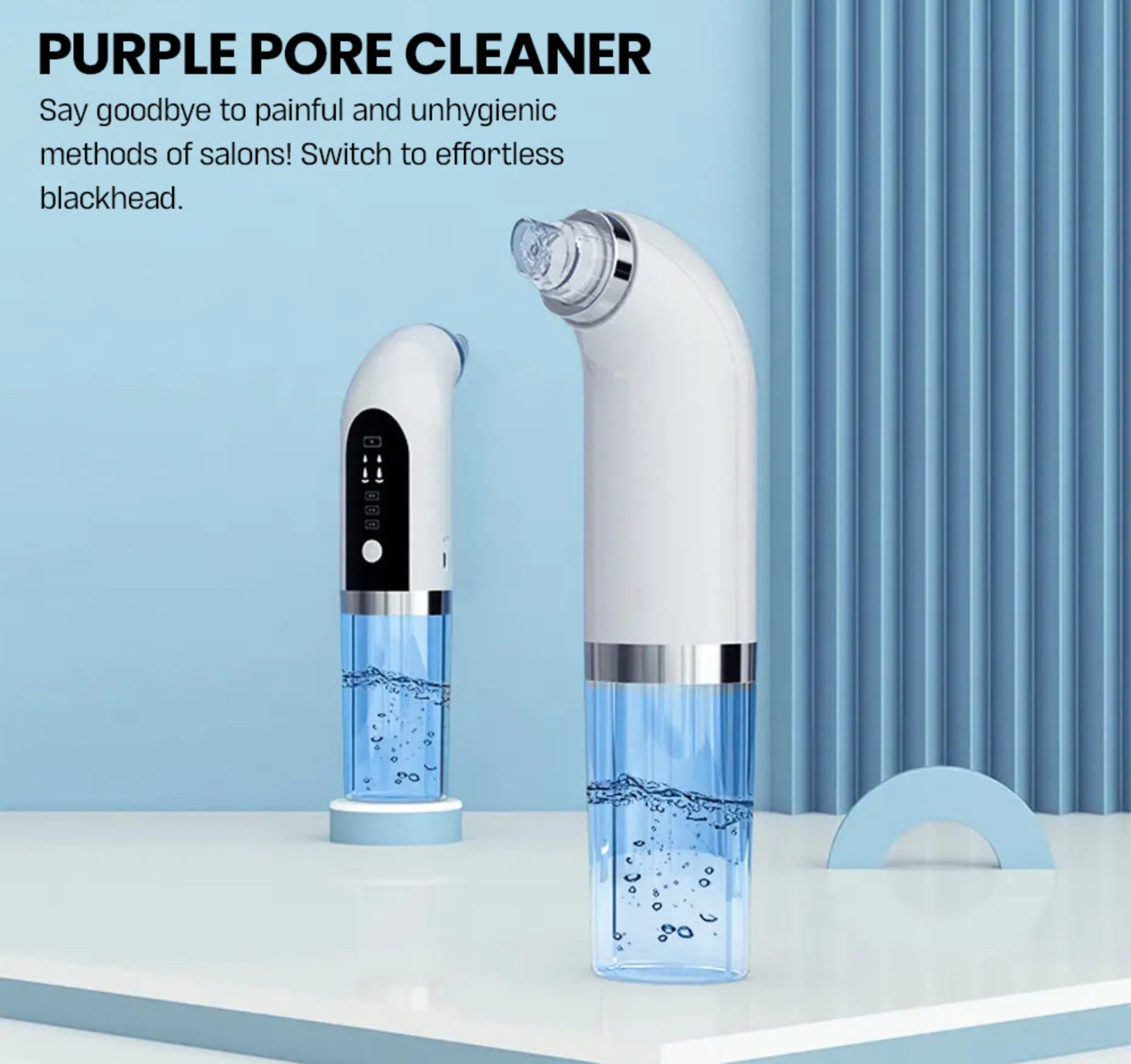 Bubble Facial &amp; Blackhead Remover – Deep Cleanser for Acne, Pores &amp; Glowing Skin | Pimple &amp; Oil Control tool | Blemish-Fighting &amp; Matte Finish | Bubble Technology Pore Purifier  image 4