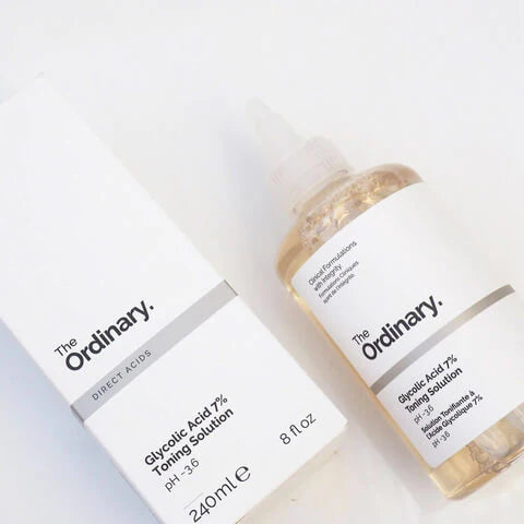 The Ordinary Glycolic Acid 7% Toning Solution – Exfoliating Face Toner for Radiant Skin, Removes Dead Skin Cells, Brightens &amp; Smoothens, 240ml image 0