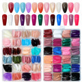 288 PCs Colorful Nails Box| ABS Plastic | Nail Shaper Set (Random Color) image 0