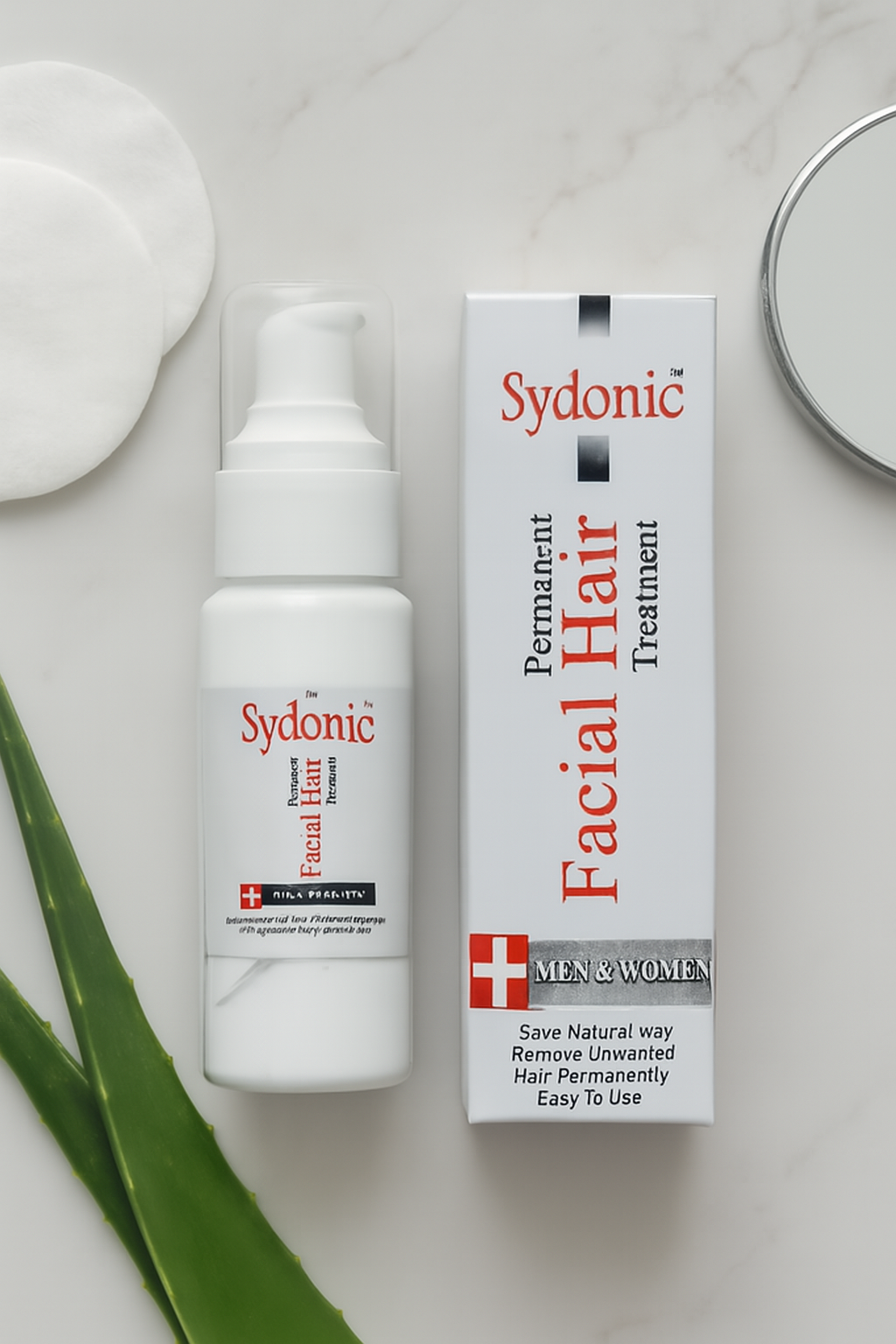 Sydonic Permanent Facial Hair Treatment – 30ml for Men & Women image 0