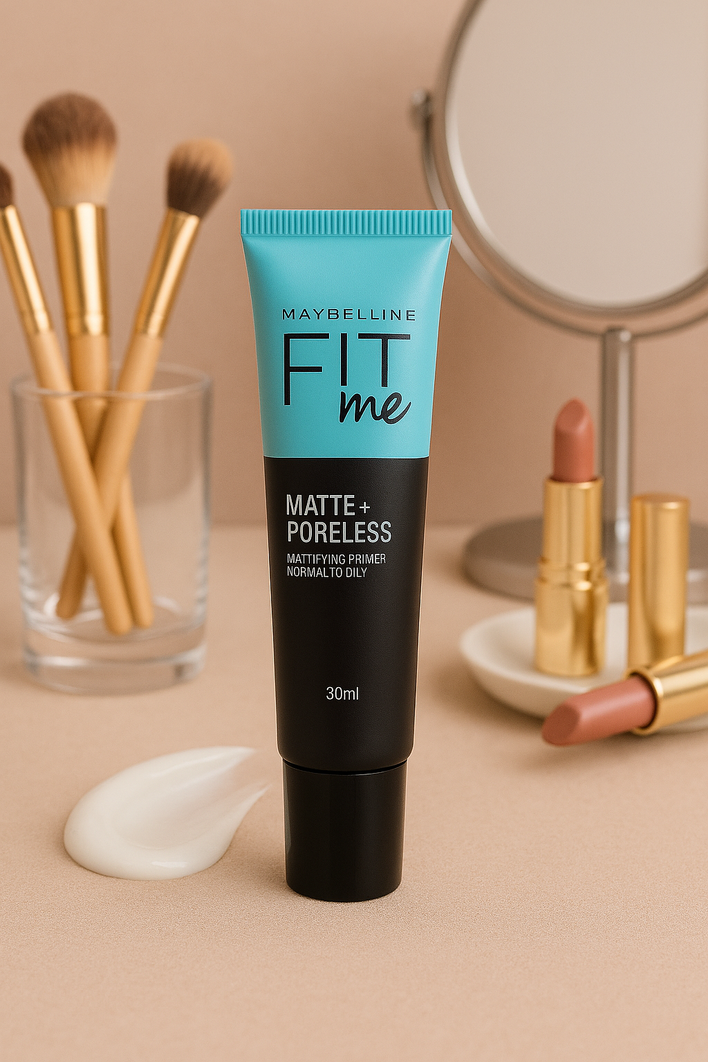 Maybelline Fit Me Matte + Poreless Primer – Liquid Pore-Minimizing Face Primer, 30ml image 2