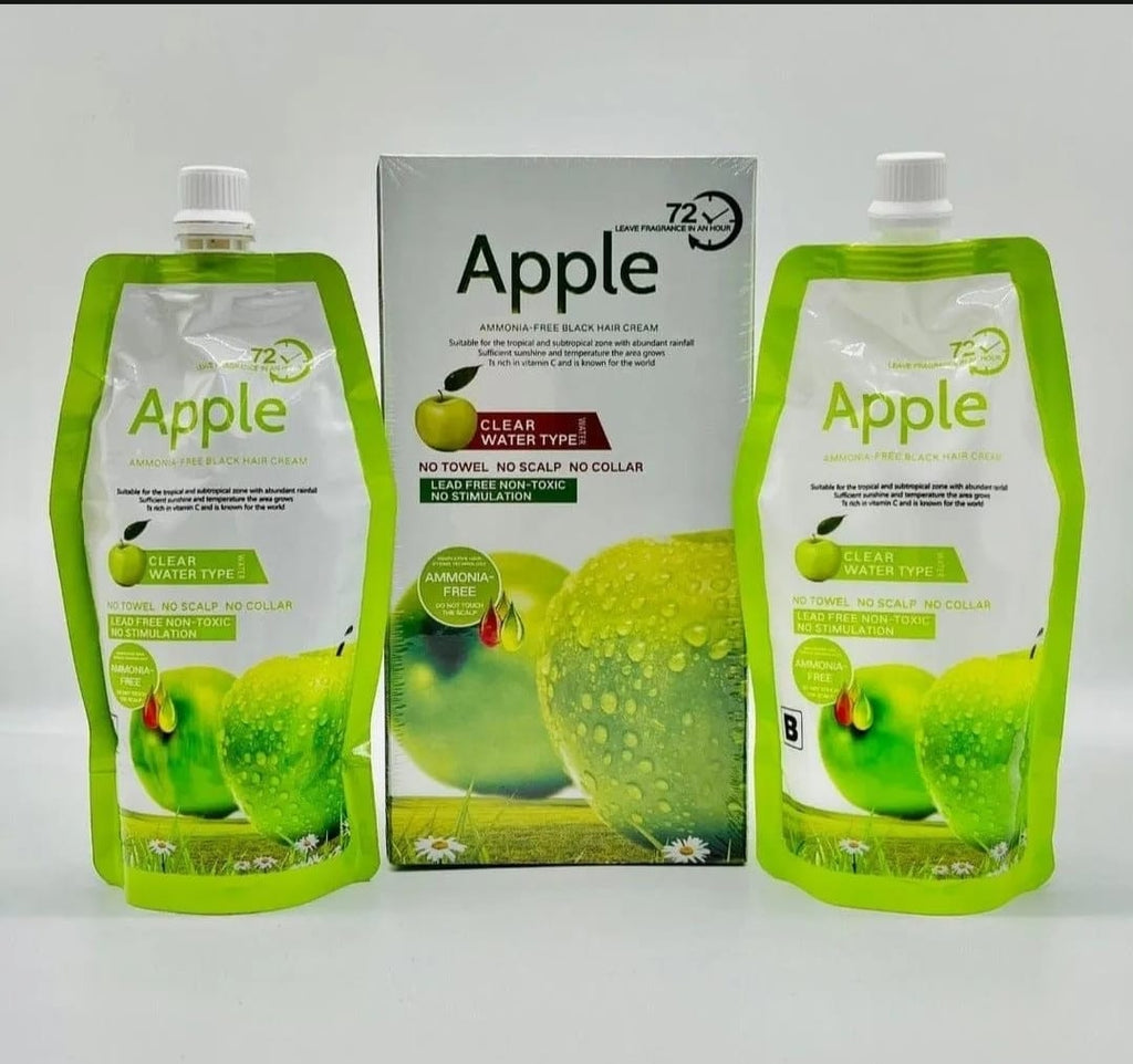 Apple Hair Color 500 ml Ammonia-Free Dark Brown Hair Color Cream – Natural-Looking Coverage with Nourishing Formula image 4