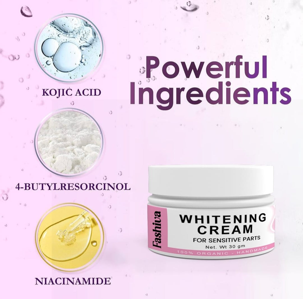 Whitening Cream for Women – Skin Brightening Face &amp; Body Moisturizer with Natural Extracts, Even Tone Formula, Dark Spot Remover, image 1