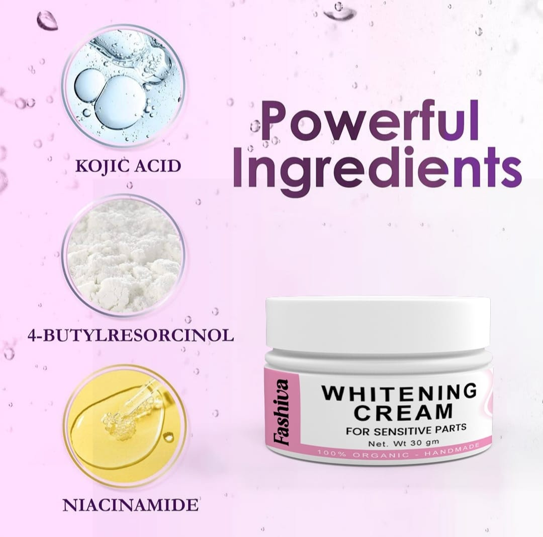 Whitening Cream for Women – Skin Brightening Face &amp; Body Moisturizer with Natural Extracts, Even Tone Formula, Dark Spot Remover, image 1