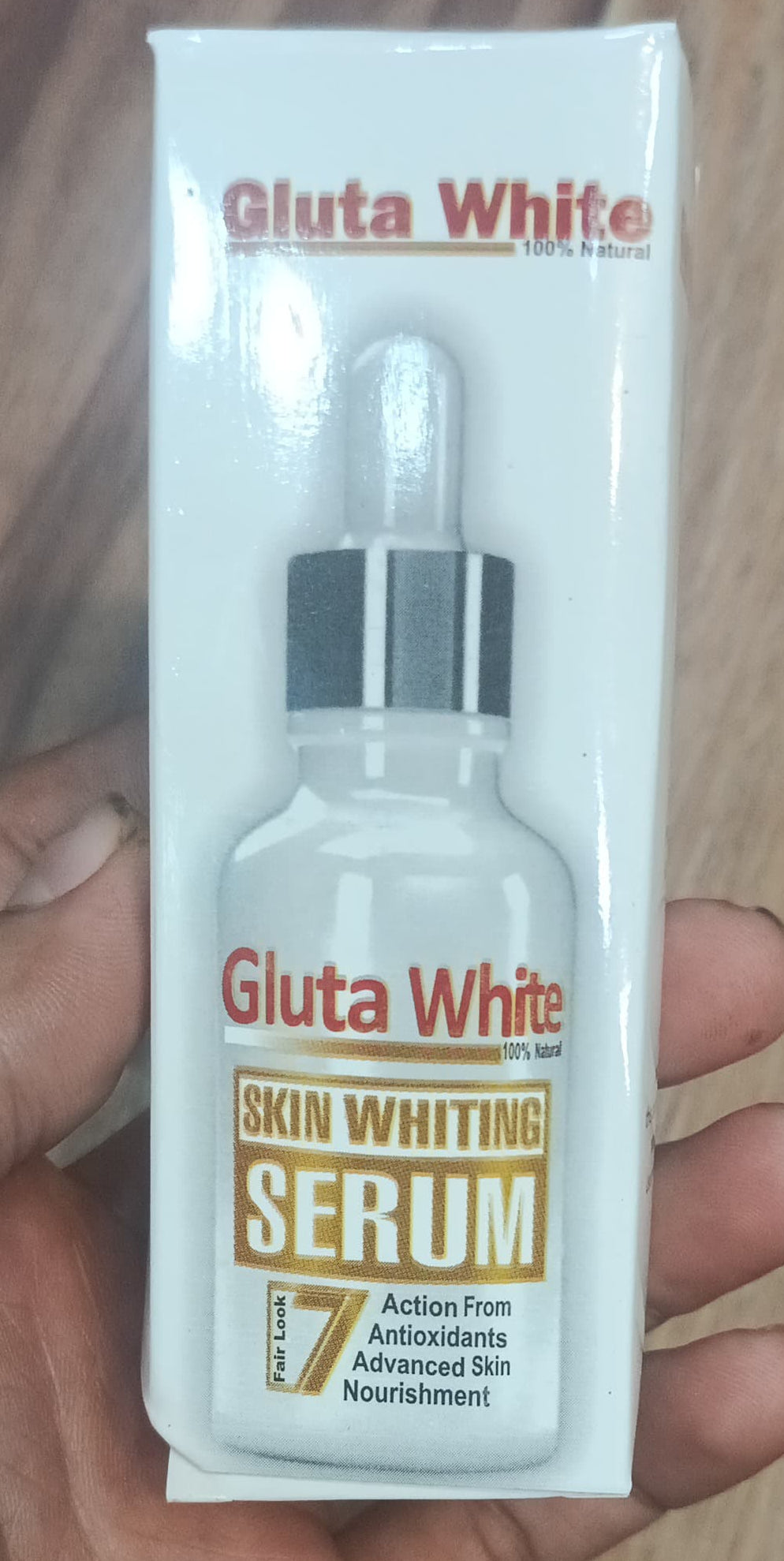 Gluta White Face Glowing Serum | Glutathione-Based Brightening | Hydration &amp; Antioxidant Protection 30 ml  image 4