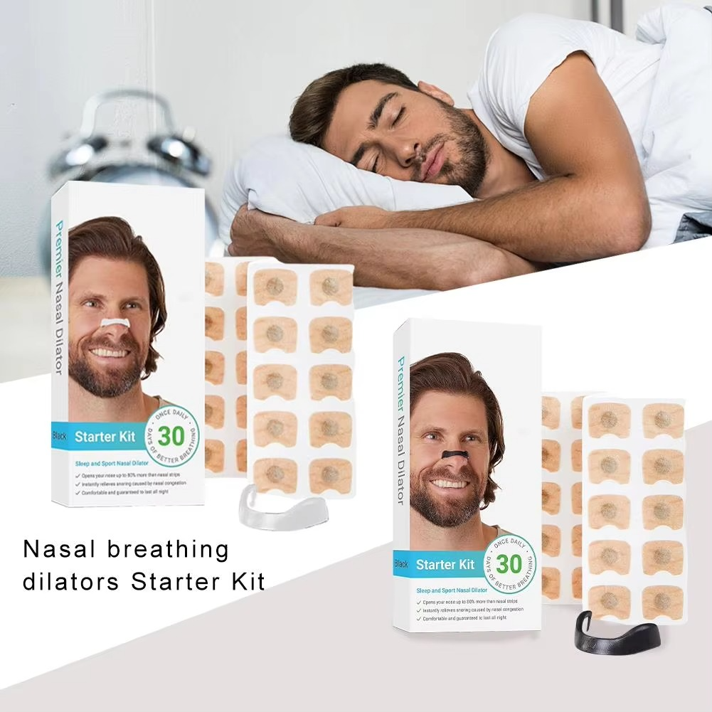 Sleep-co Magnetic Nose Strips – Nasal Dilator Starter Kit Next-Gen Breath In Nasal Strips / Magnetic Nose Clips image 4