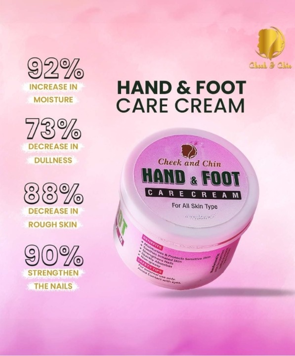 Hand &amp; Foot Care Cream – Deep Moisturizing and Nourishing Formula for Dry, Sensitive Skin Protection and Softness (50 gram) image 0