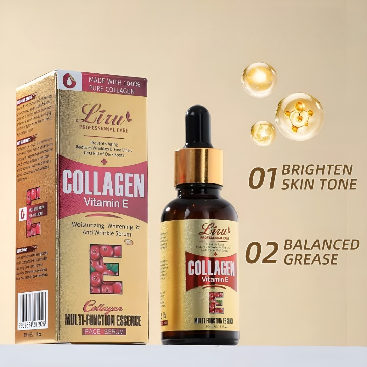 30ML Vitamin E Anti-Aging Facial Serum – Hydrating &amp; Nourishing Skin Care Formula image 3