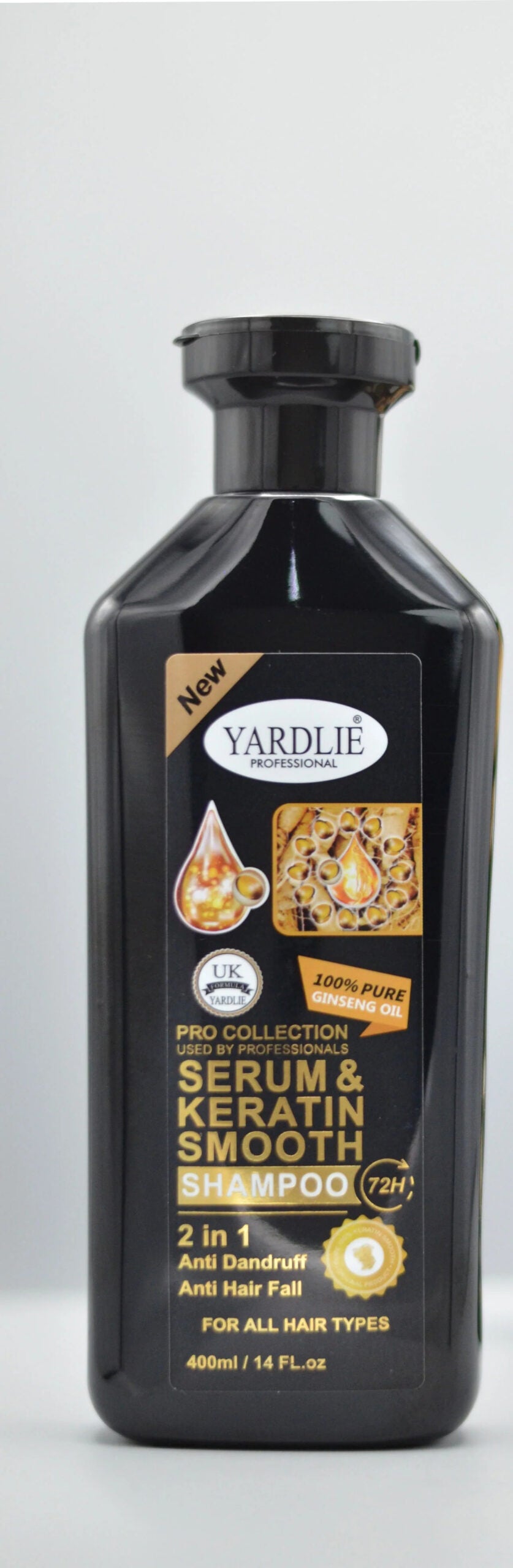 Keratin Shampoo &amp;amp– 400ml Professional Hair Care for Smooth, Frizz-Free &amp; Shiny Hair image 0