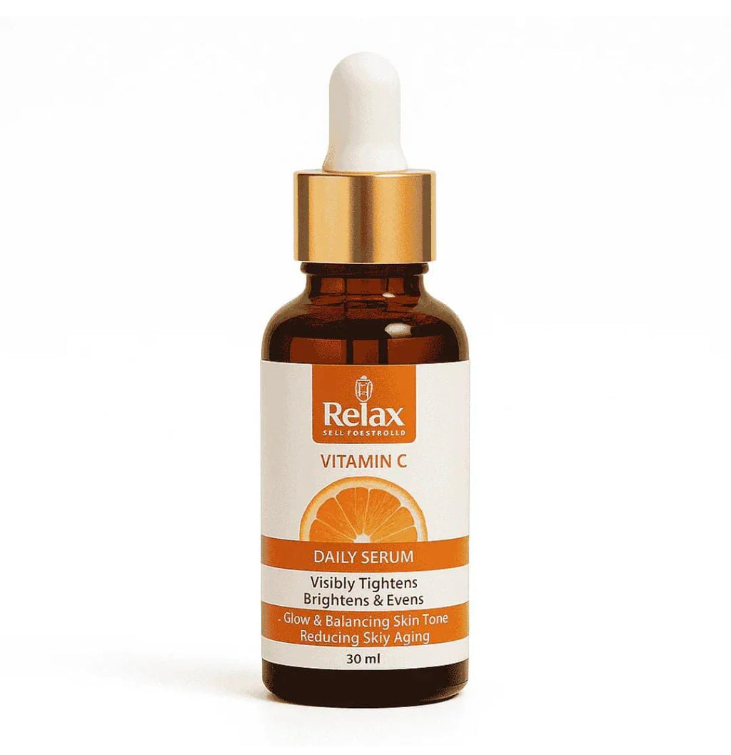 Relax Vitamin C Daily Face Serum – Brightening, Anti-Aging & Hydrating Formula for Healthy Radiant Skin (30ml) image 4
