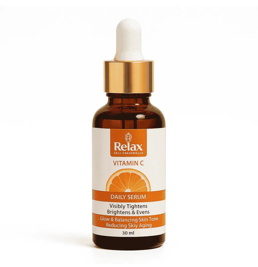 Relax Vitamin C Daily Face Serum – Brightening, Anti-Aging & Hydrating Formula for Healthy Radiant Skin (30ml) image 4