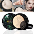 SUNISA Waterproof Mushroom Head Air Cushion Foundation – BB &amp; CC Cream with Moisturizing Liquid Base and Sponge Applicator image 0