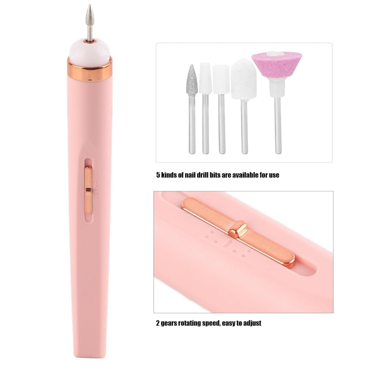 Professional Manicure Nail Tools – 1 Pack Pink Precision Nail Shaping &amp; Grooming Tool, Salon-Quality, Durable ABS Plastic, Easy At-Home Nail Care image 3