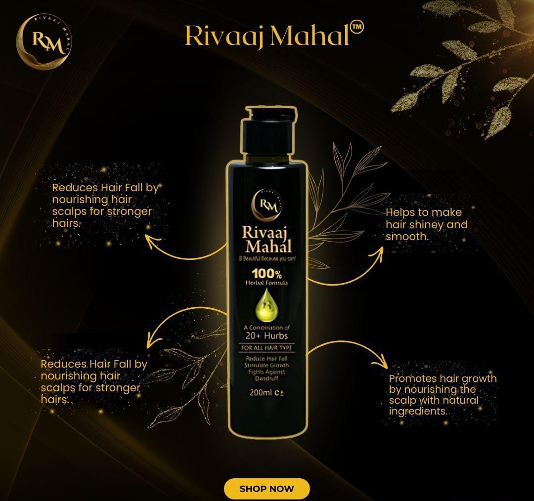 Rivaj Mahal Hair Oil Your Ultimate Hair Care Solution - 200ml image 1