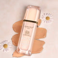 Emelie Paris SPF 50+ Foundation with Primer (30 ml) – Full Coverage, Waterproof, Matte Finish - Shade # 1 image 0
