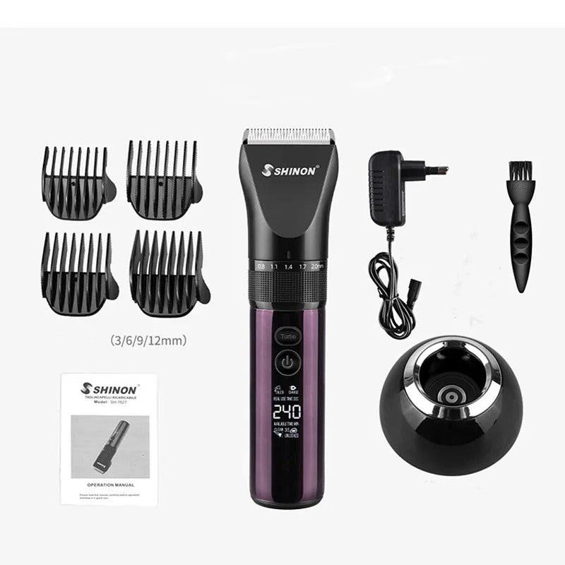 Professional Hair Tool with Digital Display | 4 Adjustable Steps + Bonus Setting | High-Quality Finish image 0