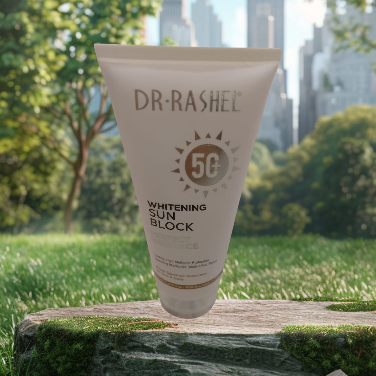 Dr Rashel SPF Sunblock - 150ml | Broad Spectrum Protection for All Skin Types image 0