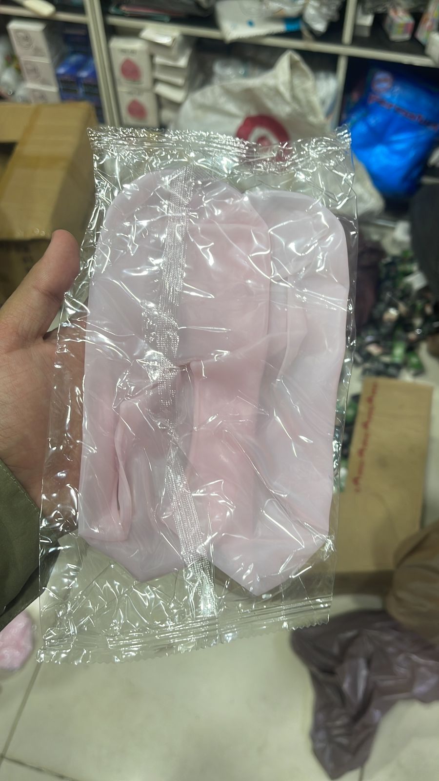 (High Quality) 1Pair Silicone Jelly Socks Gel Moisturizing Socks Foot Care Protector image 3