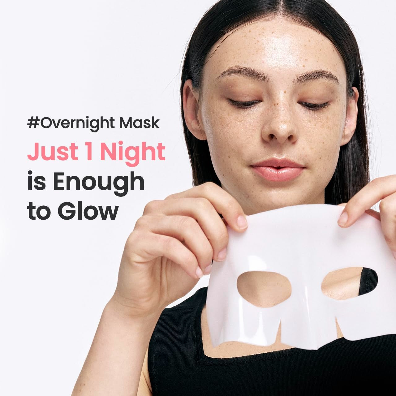 01 Pc Bio-Collagen Real Deep Mask, Hydrating Over Night, Facial Sheet Mask, Pore Minimising, Firming, Collagen Mask, Hydrating Overnight Skin Care Mask - 36gram image 1