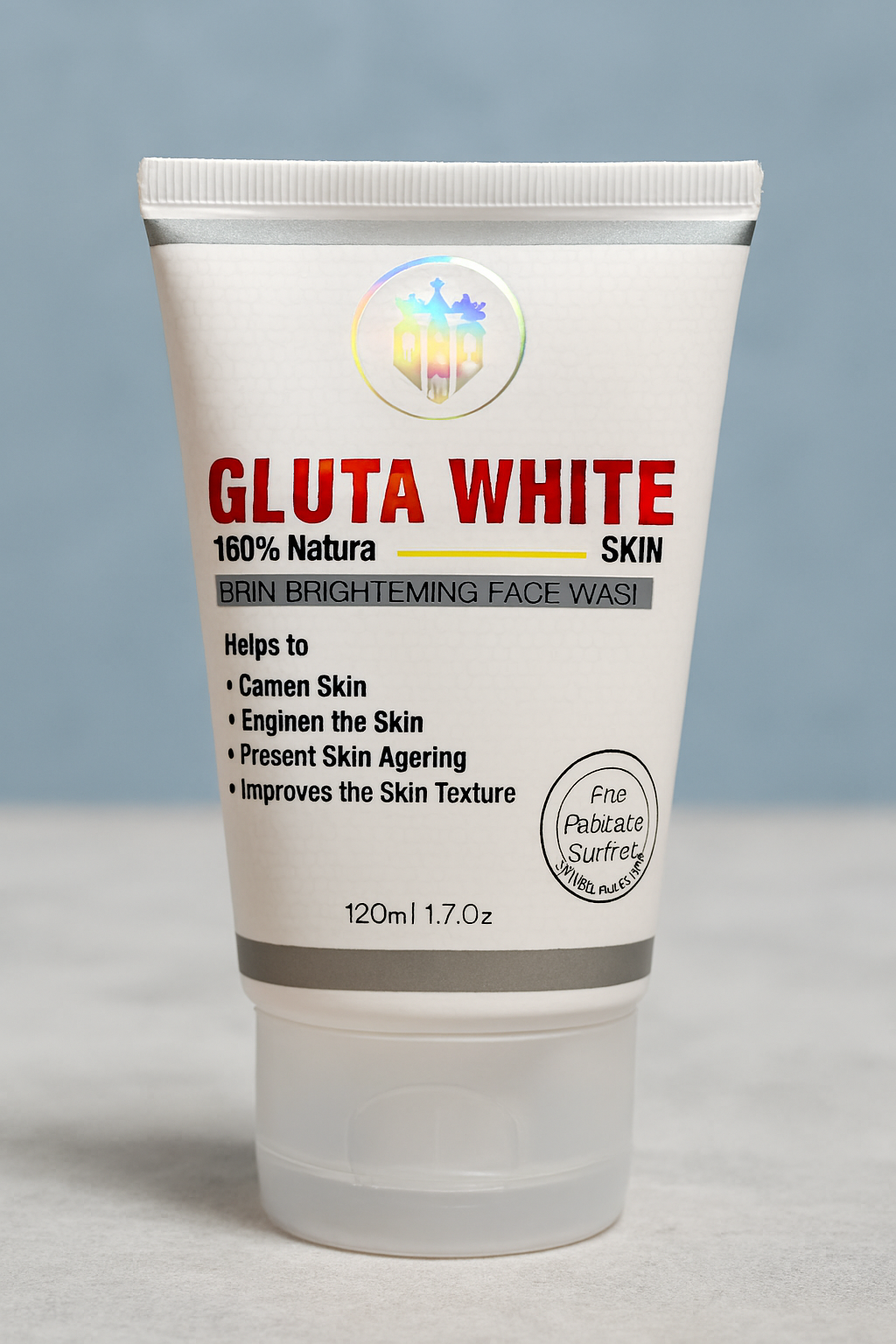 Gluta Skin Brightening Face Wash 120ml – Gentle Deep Cleanser for Radiant, Clear &amp; Smooth Skin, Removes Dirt, Oil &amp; Impurities image 2