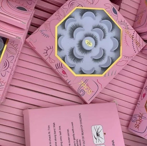 3D Eyelashes 7 pcs Eyelashes for beautiful eyes image 0
