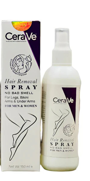 Cereve Hair Removal Spray for Women – Fast, Painless Hair Removal for Legs, Arms &amp; Body, Smooth Skin at Home | Hair Removal image 0