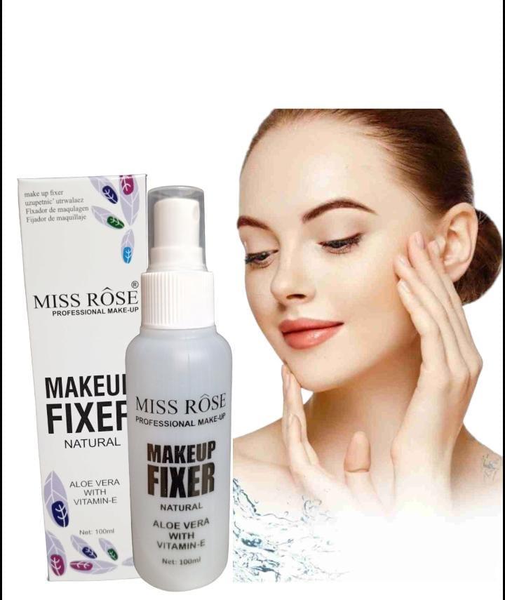 Makeup Fixer - Fixer Spray - Spray With Natural Aloe Vera With Vitamin E - Professional Makeup Fixer - Makeup Fixer 100ml image 1