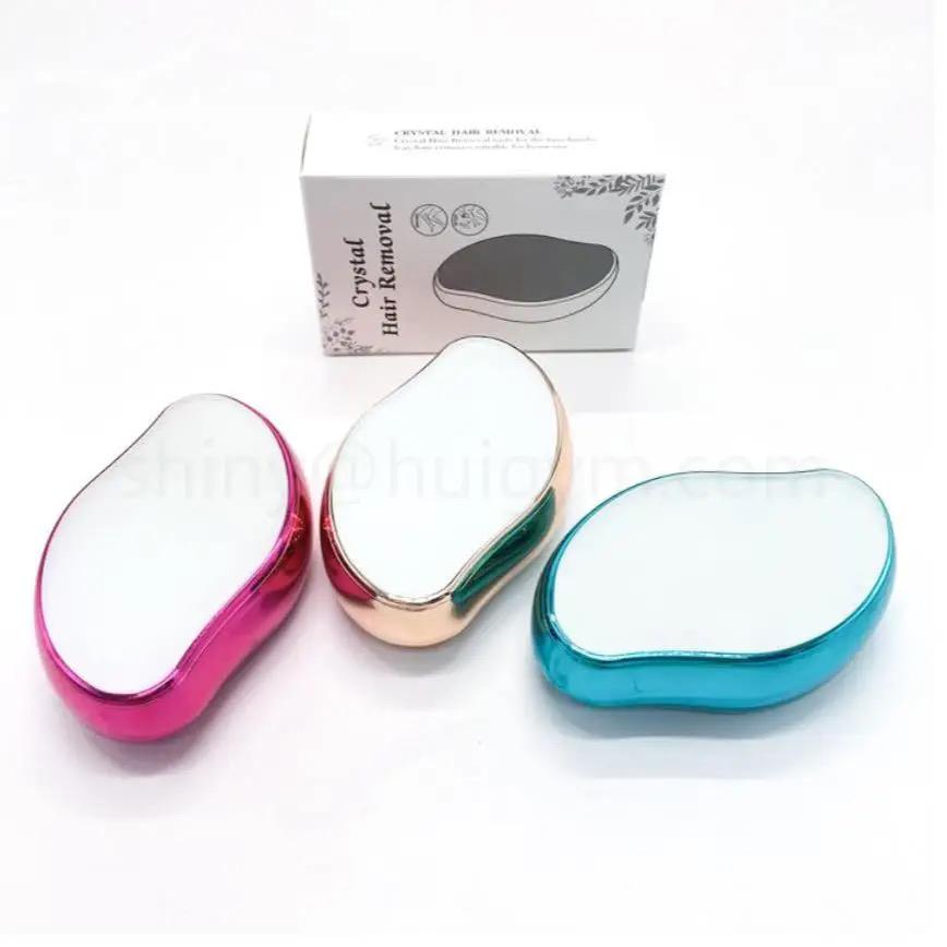 Crystal Hair Eraser - Magic Crystal Hair Remover, Painless Hair Removal with Epilator Mini Hair Remover for Men and Women Leg Arm Back Soft Smooth Silky Skin(Random color) image 4