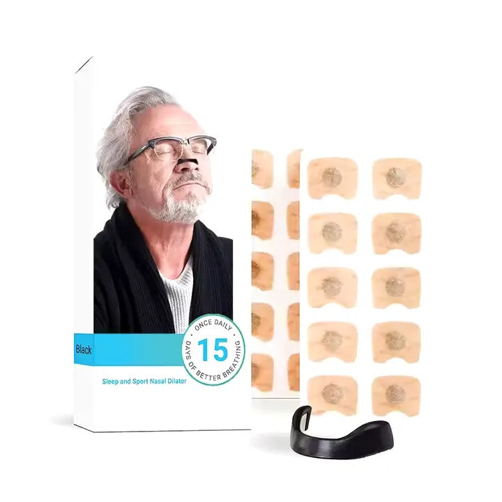 Sleep-co Magnetic Nose Strips – Nasal Dilator Starter Kit Next-Gen Breath In Nasal Strips / Magnetic Nose Clips image 2