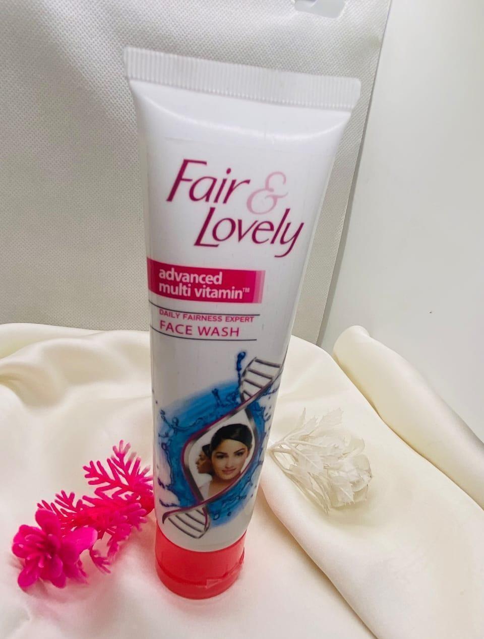 Fair &amp; Lovely Advanced Brightening Face Wash | Gentle Daily Cleansing Formula | Suitable for All Skin Types | Radiant &amp; Fresh Look (100ml) image 1