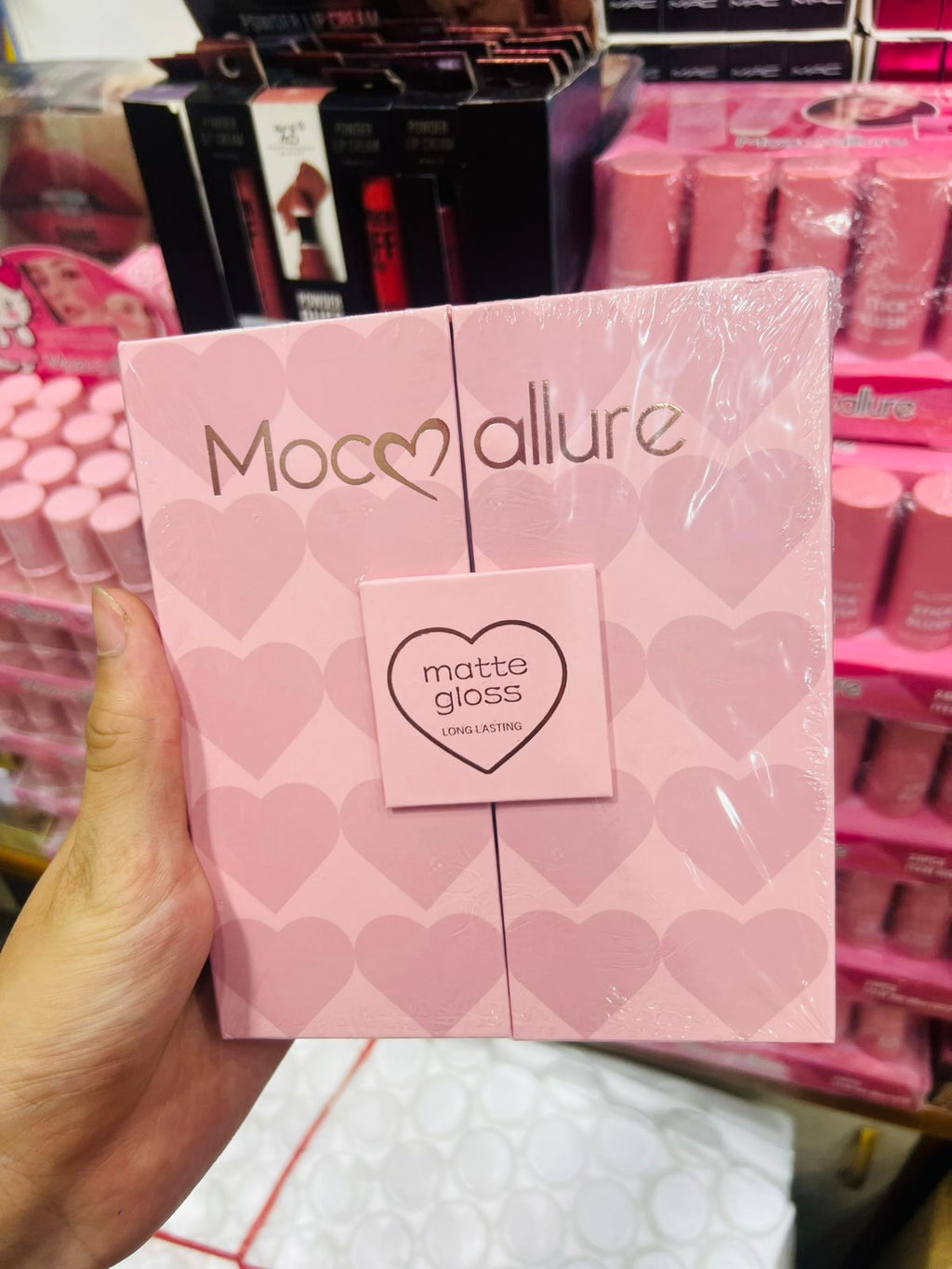 Mocallure 12-Piece High Pigment Lip Gloss Set | Rich &amp; Vibrant Shades – Pink, Red, Peach, Nude &amp; Maroon | Smooth Liquid Texture, Long-Lasting Shine for Any Occasion image 4