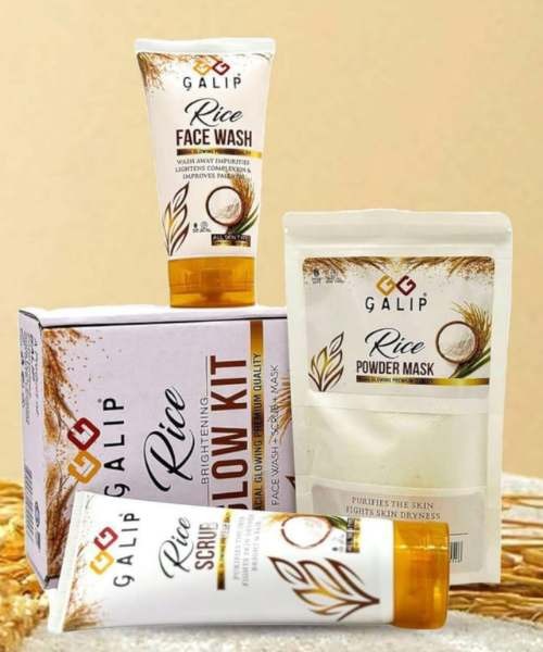 GALIP Rice Glow Kit - Korean Glow Mask - Korean Glow Kit | Best Quality Skin Care Kit - Beauty Kit image 2
