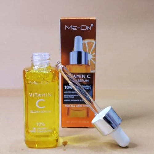 ME-ON Vitamin C Face Serum – Brightening, Anti-Ageing & Hydrating Glow Booster (30ml) image 1