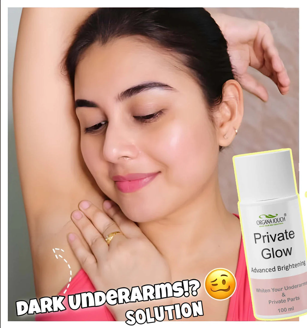 Organa Touch Fresh &amp; Natural Underarm Whitening Cream Private Glow ( Advanced Brightening ) image 2