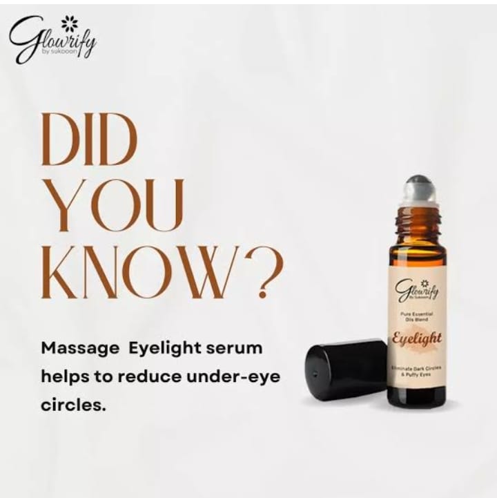 Glowrify Eyelight Serum - Eliminates Dark Circles Around Eyes &amp; Puffy Eyes 10 ML image 3