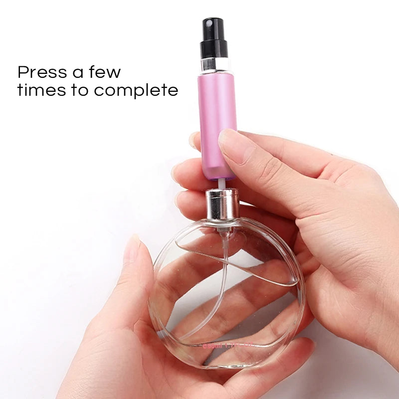 Refillable Mini Perfume Spray Bottle Spray Atomizer (random color) image 0