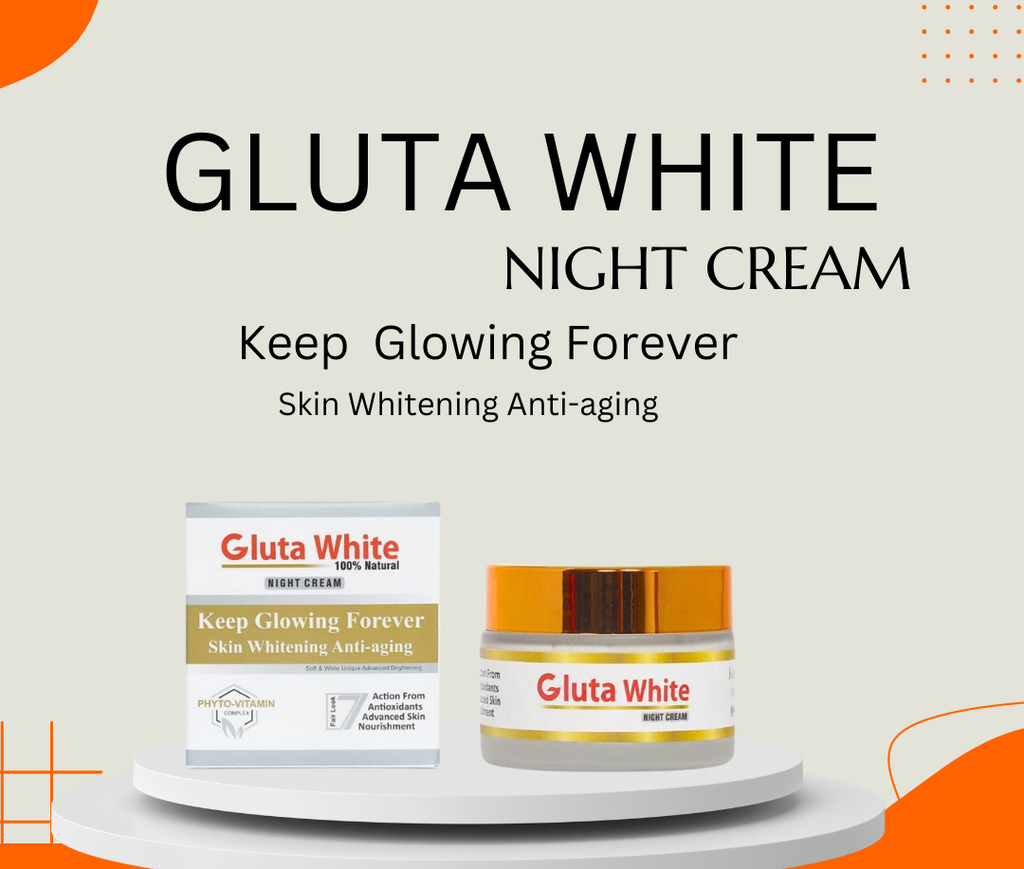 Gluta White Extreme Stronger Light Up And Anti-Aging Day &amp; Night Cream | 50gram image 2