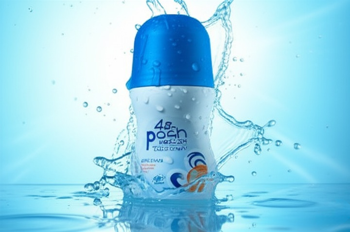 Posh Anti-Stain Roll-On Deodorant – 48HR Sweat &amp; Odor Protection, Anti-Perspirant for All-Day Freshness – 50ml image 1