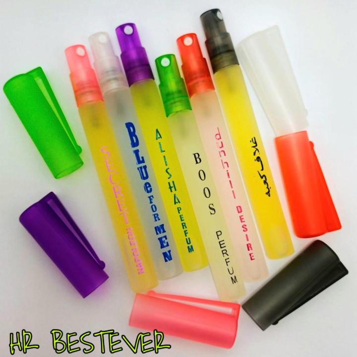Set of 6 different Fragrances Pocket Sized Perfumes For Women- 8ml Each image 1