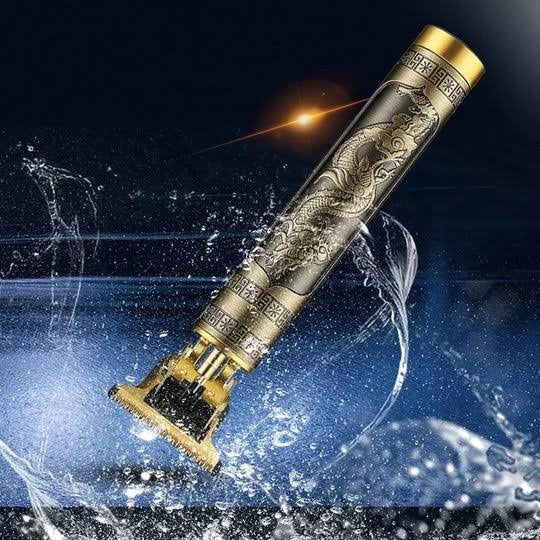 Metal Body -VINTAGE T9 Trimmer hair Trimmer for men shaver for men original Usb Rechargeable hair cutting machine metal body Beard Trimmer, image 0