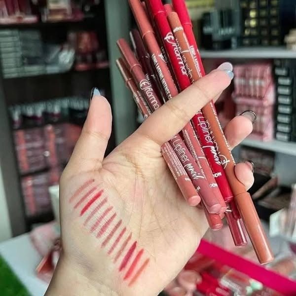 Flormar Perfect Lipliner – Long-Lasting &amp; Intense Color | Smooth Application | Pack of 12 Shades image 4