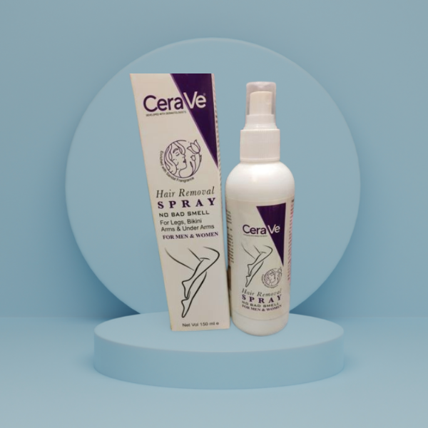 Cereve Hair Removal Spray for Women – Fast, Painless Hair Removal for Legs, Arms &amp; Body, Smooth Skin at Home | Hair Removal image 3