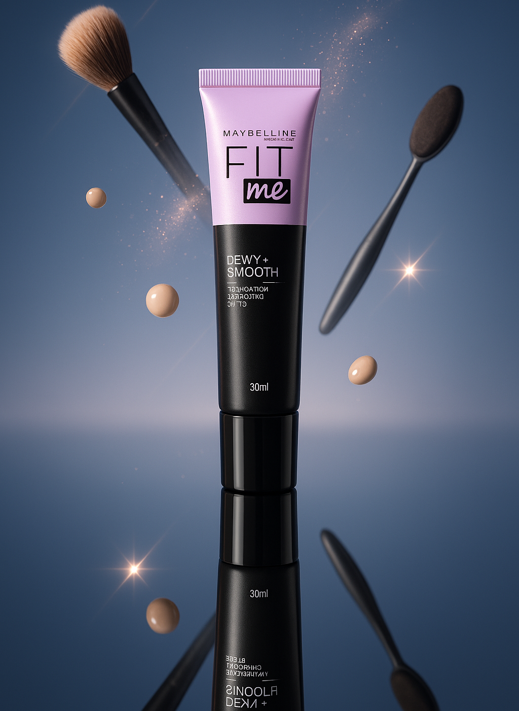 Maybelline Fit Me Luminous + Smooth Primer – Hydrating Liquid Face Primer with SPF 20 – 30ml image 0