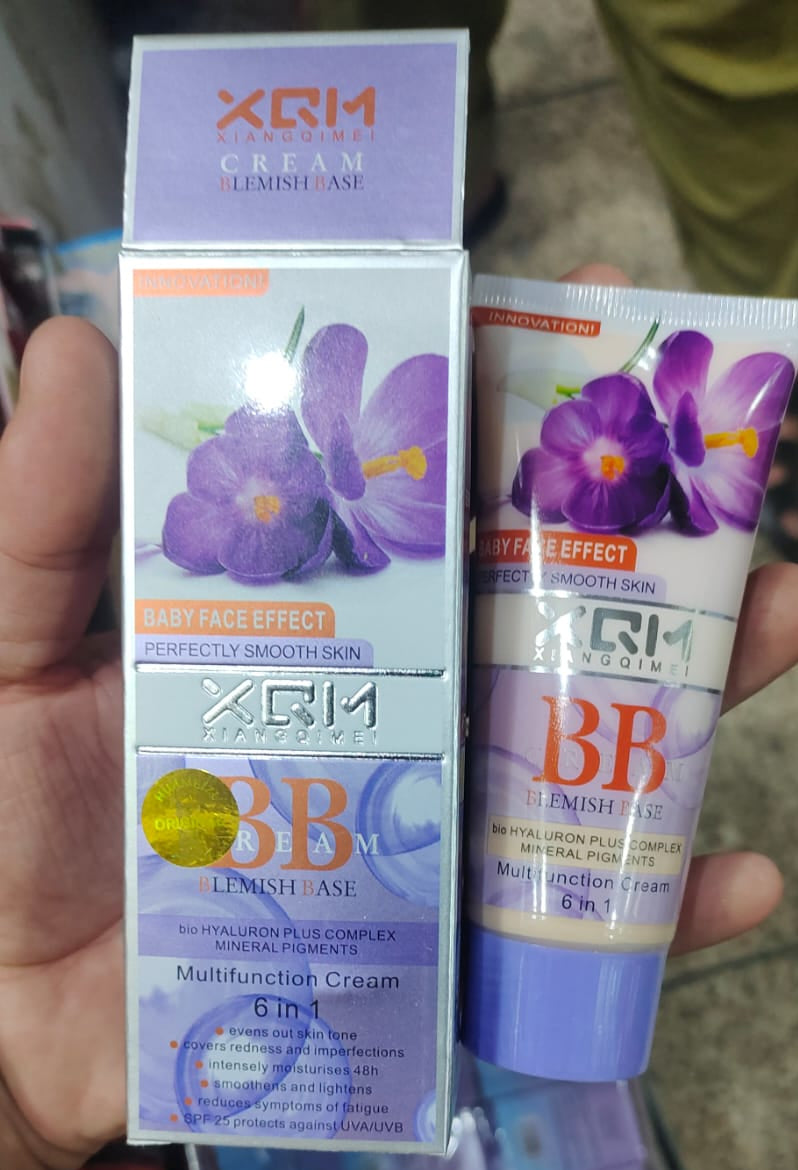 XQM BB Blemish Base Multi-function 6 in 1 Lavender Cream /Moisturizing BB cream image 0