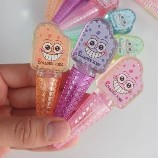 Cute Pack Lip Gloss – Romantic Lady Clear Pink Gloss with Sparkle image 1
