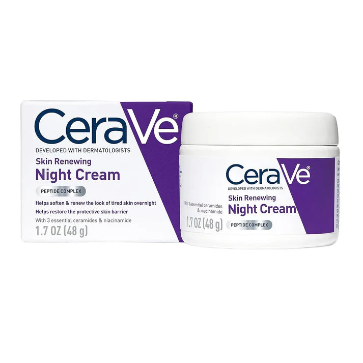 CeraVe 4 in 1 Skincare Kit Night Cream, Sunblock, Cleanser &amp; Serum for Radiant Skin image 1