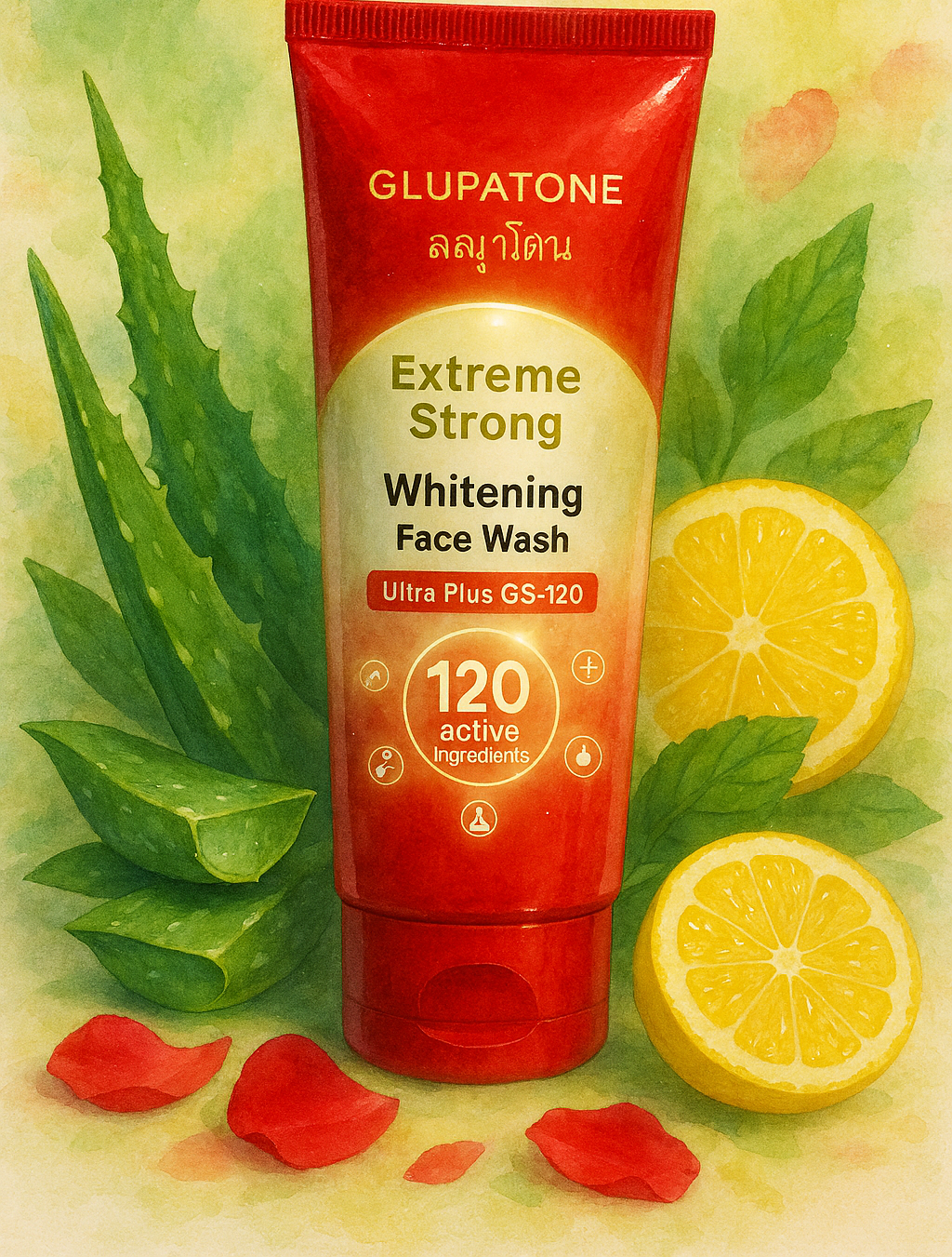 Glupatone Face Wash – Brightening &amp; Cleansing Liquid Face Wash, 100ml image 2