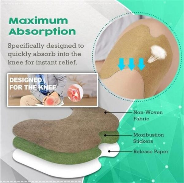 pack of 12  Knee Pain Relief Patch image 3