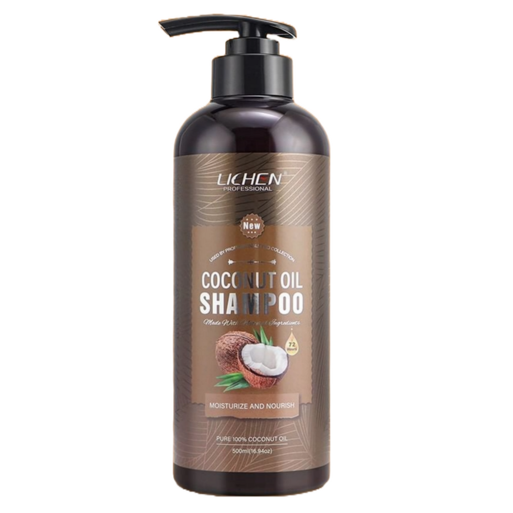 Lichen Hair Shampoo - Lichen Coconut Oil Shampoo, Sulfate Free, Paraben Free, Silicone Free, Color Safe, and Vegan Hair Shampoo - 500 ml   image 3